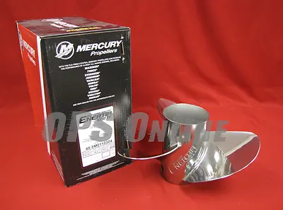 Mercury Enertia Eco XP Propeller 16 X 16.5  RH 48- 8M0110304 - New • $1129