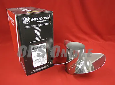 Mercury Enertia Eco XP Propeller 16 X 19.5  RH 48- 8M0119056 - New • $1129