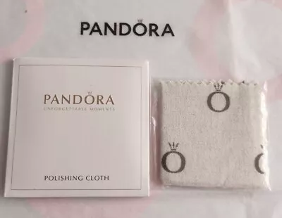 1 X Genuine Authentic Pandora Jewellery Polishing Cloth • £4.36