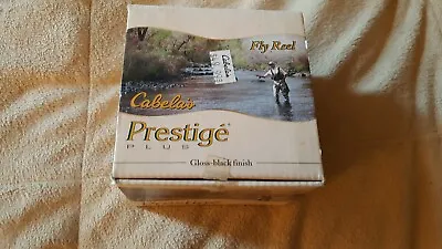Empty Cabela's Prestige Plus Fly Reel Box W Paperwork No Reel • $1