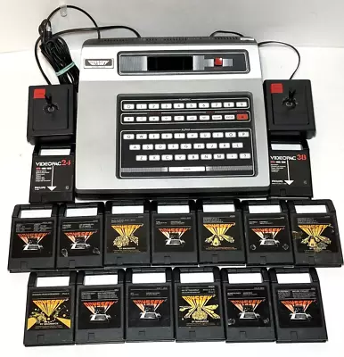 Magnavox Odyssey Console UNTESTED With Joysticks + 15 Games Lot Bundle ??? • $51