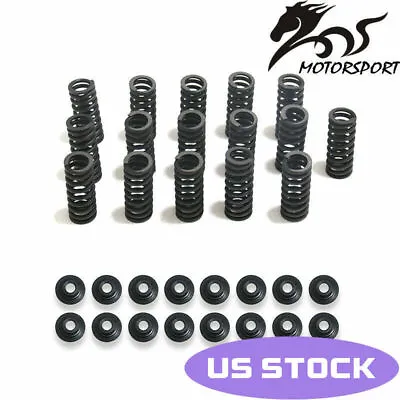 Valve Springs Steel Retainers Kit For Honda D16 D16Y D16Y8 D16Z D16Z6 • $69.99