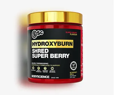 $40.98 • Buy Bsc Hydroxyburn Shred Fat Burner / Weight Loss Hydroxy Burn Oxyshred. 