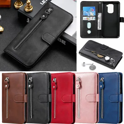 Zipper Wallet Leather Flip Case Cover For Xiaomi Mi 12Lite Redmi A1 10A Note 11E • $16.45