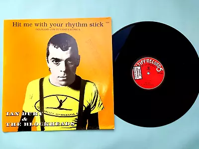 Ian Dury Hit Me With Your Rhythm Stick 1981 Mexico Rare Stiff Vinyl 12  Rock • £60