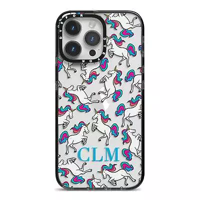 Personalised Unicorn Monogrammed Apple IPhone Case For IPhone 15 14 13 12 11 • £4.97