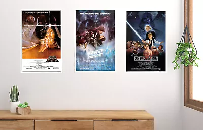 Star Wars Movie Poster Collection Choose Size Style Or Set Of 3 USA SELLER • $22.95