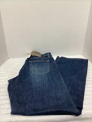 Wrangler Authentics Men’s Comfort Flex Relaxed Fit Bootcut Jeans 30 X 32 NWT • $18