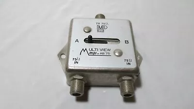 TV Video Coaxial A B Switch Multi View MPI-AB75 75 Ohm • $7.79