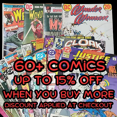 Vintage Comic Books - Over 60 To Choose From - Buy More Save More! - Comics • $4.95