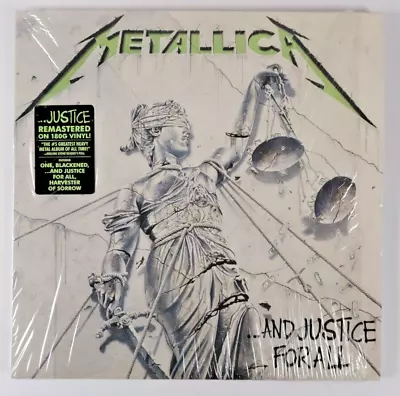 Metallica - And Justice For All (Vinyl Record 2018) • $22