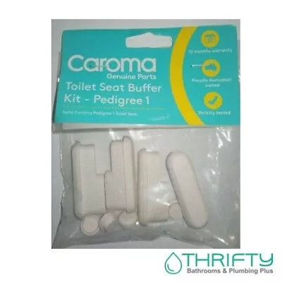 Caroma Pedigree Toilet Seat Rubber Buffers 412026 -OUT OF STOCK- ETA - JULY 2024 • $35