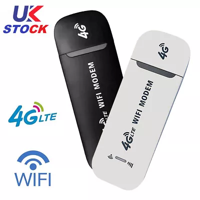 4G LTE Unlocked USB Dongle Modem Stick WiFi Wireless Adapter Card Hotspot Router • £9.50