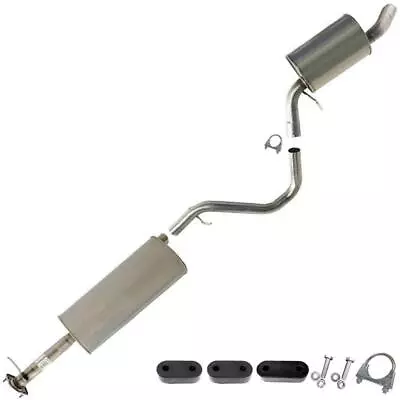 Exhaust Kit + Hangers Bolts Compatible With 02-05 Trailblazer Envoy Ascender • $219.74
