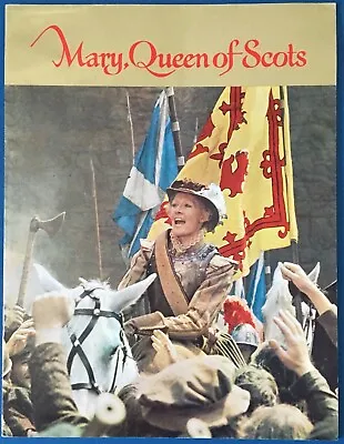 £15 • Buy Mary Queen Of Scots ORIGINAL Movie Brochure Vanessa Redgrave Glenda Jackson 1971
