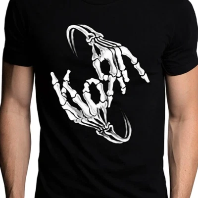 $6.10 • Buy HOT NEW Korn Band T-shirt Black Short Sleeve All Sizes S To 5Xl