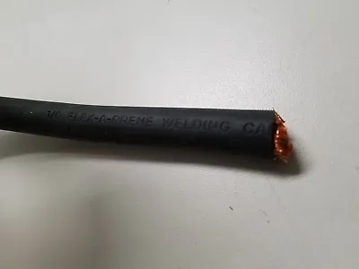 1/0 Awg Welding Cable Wire Flexaprene Copper Battery Solar Black 25' Feet • $89.95