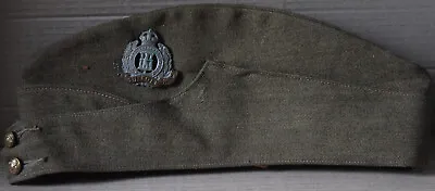 £47 • Buy WW2 Suffolk Home Guard Forage Cap Hat With Original Badge