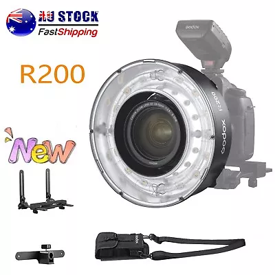 Godox R200 Ring Flash Light Camera Speedlite 200W For Canon Nikon Sony AD200 Pro • $445
