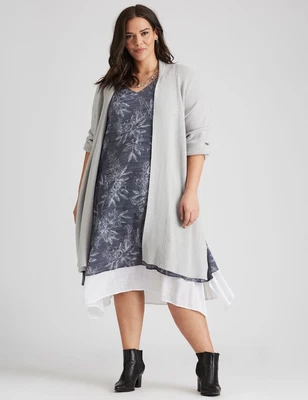 $30.60 • Buy Autograph Sleeveless Layer Dress Womens Plus Size 26 Clothing  Dresses Maxi