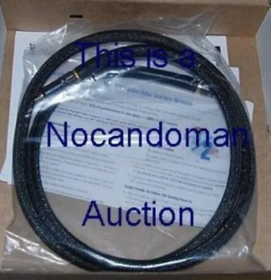 New Audiophile 1.5 Meter Mit Shotgun Digital Rca Cable Very Transparent Sound • $849.99