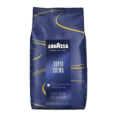 Lavazza Super Crema 1Kg Coffee Beans • £14.99