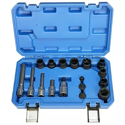 17pcs Brake Caliper Socket Set Wrench Socket Set Bit Tool Kit For Audi/VW/BMW... • $37.95