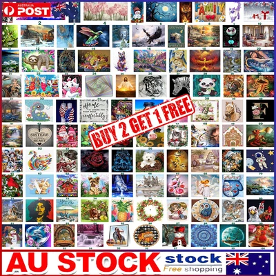 $8.39 • Buy 5D DIY Diamond Painting Full Drill Rhinestone Picture Kit Home Art Craft Decor