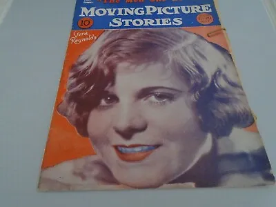 Moving Picture Stories  November 1927 For Pictures And Cover Only  Vera Reynolds • $5.09