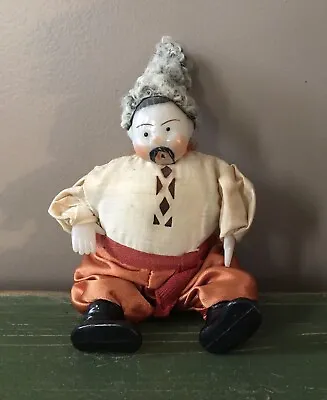 Vintage Oriental Ethnic Souvenir Doll Hard Face/Plush Body • $6