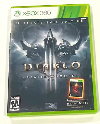 Diablo 3 III: Reaper Of Souls Ultimate Evil Edition (Xbox 360 2014) Disc • $7.99