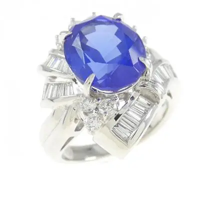 Authentic PT Tanzanite Ring 4.95CT  #260-006-519-2986 • $1768.75