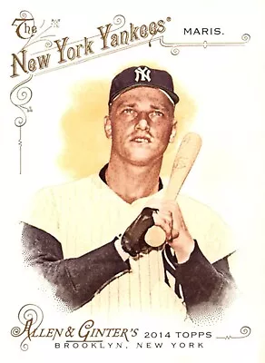 2014 Topps Allen And Ginter #1 Roger Maris New York Yankees • $1.49