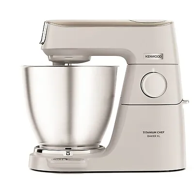 £504.99 • Buy Kenwood Chef Titanium Baker XL Stand Mixer With 7L Bowl In White KVL65.001WH
