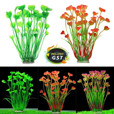 $9.73 • Buy Artificial Simulation Water Plants Aquarium Fish Tank Plant Grass Accessories