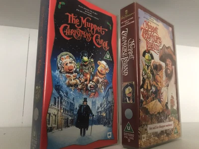 £8 • Buy The Muppets Christmas Carol Muppets Treasure Island Vhs Bundle