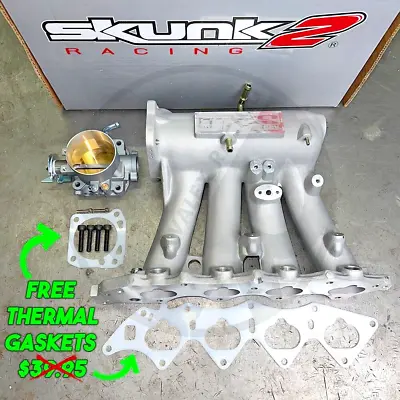 Skunk2 Intake Manifold & 74mm Throttle Body For Honda Acura B16 B18C5 • $398.95