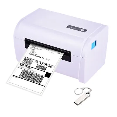 Desktop Thermal Label Printer For 4x6 Shipping Package Label Maker 160mm/s A1L5 • £79.79