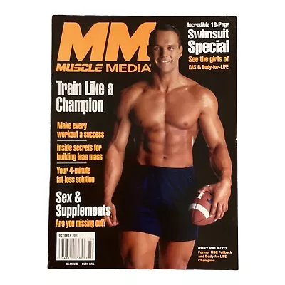 Muscle Media Magazine - October 2001 Rory Palazzo Swimsuit Issue • $9.99