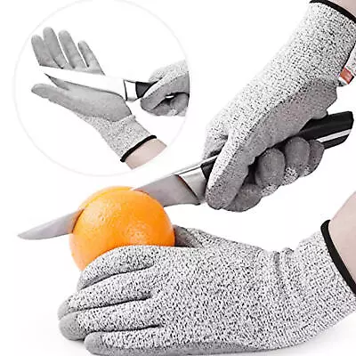 Cut Proof Stab Resistant Glove Stainless Steel Metal Mesh Butcher Safety Gloves • £11.98