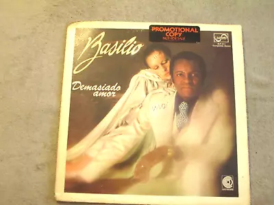 BASILIO DEMASIADO AMOR '78 PROMO LP ZAFIRO ZLP511 SOSA LATIN DISCO Ultra-Sonic • $15.99