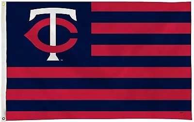 Minnesota Twins Flag Banner Country Design 3x5 Premium With Metal Grommets... • $34.79