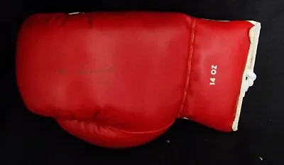 Muhammad Ali Boxer Signed Red Boxing Glove PSA Authenticated • $899.99