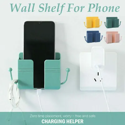 $3.06 • Buy Universal Mobile Phone Adhesive Bracket Wall Mount Shelf  Charging Key Holder