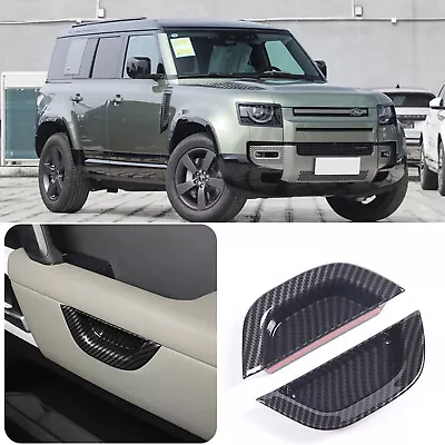 Carbon Fiber Look Door Panel Groove Cover For Land Rover Defender 90 110 2020-23 • $54.99