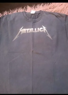 Metallica Men's XL T Shirt Faded  • £10