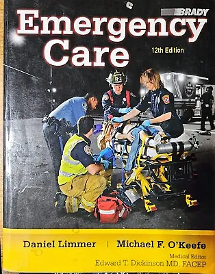 Emergency Care 12th Edition. Paperback. • $35