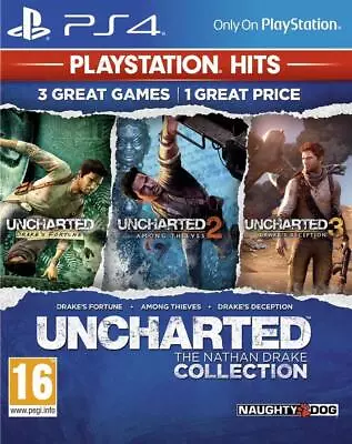 Uncharted: The Nathan Drake Collection (Playstation Hits) ( (Sony Playstation 4) • $35.46