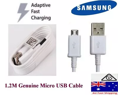 Original Genuine 1.2M Samsung Micro USB 2.0 Cable Cord For Galaxy S4 S5 S6 S7 • $6.99