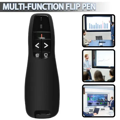 Wireless USB PPT Presenter Powerpoint Clicker Presentation Laser Pointer I • £7.63
